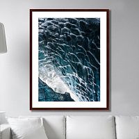 картина: jokulsarlon ice caves, iceland во Владивостоке