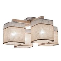 потолочная люстра tk lighting 1918 nadia white 4 во Владивостоке