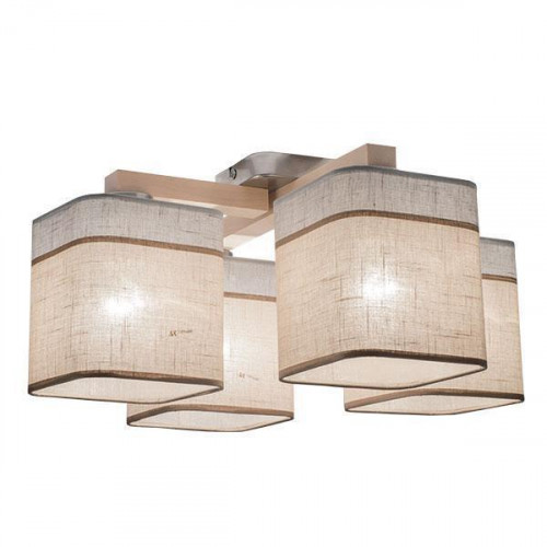потолочная люстра tk lighting 1918 nadia white 4 во Владивостоке