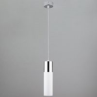 подвесной светильник eurosvet double topper 50135/1 led хром/белый во Владивостоке