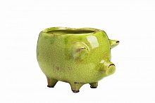 цветочный горшок pig planter зеленый во Владивостоке
