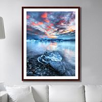 картина iceland coast 100х78,5 см во Владивостоке