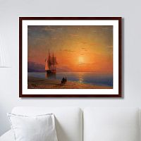 картина: море, 1864г. во Владивостоке