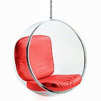 кресло bubble chair красное во Владивостоке