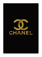 постер chanel gold а4 во Владивостоке