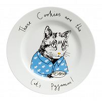 тарелка these cookies are the cat's pyjamas во Владивостоке