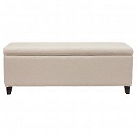 оттоманка dean upholstered storag бежевая во Владивостоке