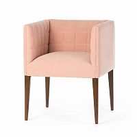 кресло penelope dining chair розовое во Владивостоке