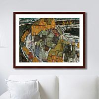 картина: crescent of houses ii (island_town), 1915г. во Владивостоке