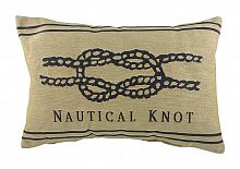 подушка с морским узлом nautical knot natural во Владивостоке