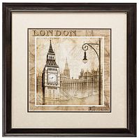 постер с паспарту в раме london calling во Владивостоке