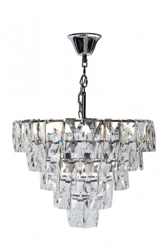 люстра серебро crystal d60x28 см во Владивостоке