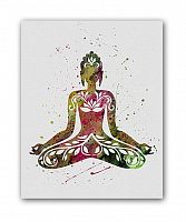 постер yoga а3 во Владивостоке