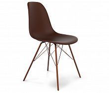 стул dsr коричневый s37 (eames style) во Владивостоке