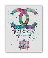 постер chanel а4 во Владивостоке