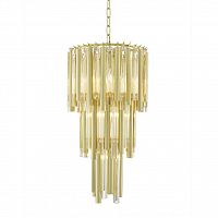 люстра gigi 7 gold от delight collection прозрачная/золото во Владивостоке