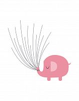 постер pink elephant а4 во Владивостоке
