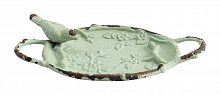 декоративное блюдо pewter dish зеленое во Владивостоке