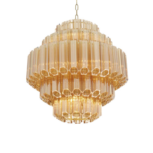 люстра vittoria 10 cognac от delight collection коньячная во Владивостоке