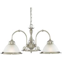 подвесная люстра arte lamp american diner a9366lm-3ss белая во Владивостоке