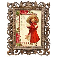 репродукция старинной рождественской гравюры in red во Владивостоке