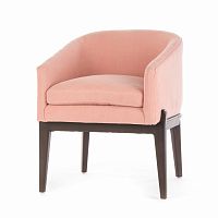 кресло copeland dining chair розовое во Владивостоке