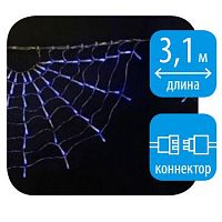 занавес светодиодный «радуга-1» 310см синий (ul-00001409) uld-e3104-288/dtk blue ip20 rainbow-1 во Владивостоке