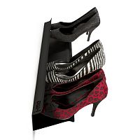 полка для обуви shoe rack 70 см чёрная во Владивостоке