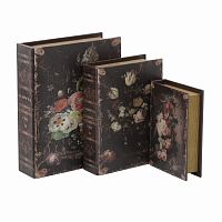 шкатулки-книги, набор 3 шт. мультиколор во Владивостоке