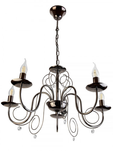 подвесная люстра toplight sylvia tl6040d-05bc во Владивостоке
