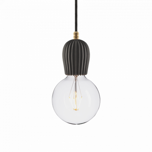 подвесной светильник beton rib black brass во Владивостоке