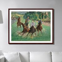 картина: at the races, 1865г. во Владивостоке