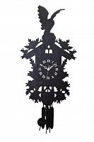 настенные часы с маятником domestic puzzle black i во Владивостоке