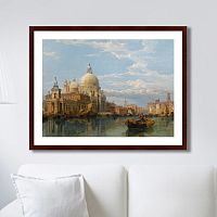 картина: santa maria della salute, venice, 1855г. во Владивостоке