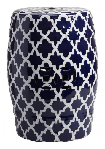 керамический столик-табурет istanbul stool dark blue во Владивостоке