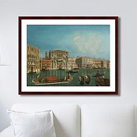 картина: venice, palazzo foscari and palazzo balbi, 1735г. во Владивостоке