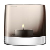 подсвечник стеклянный мокко для чайной свечи light colour, 8,5 см во Владивостоке
