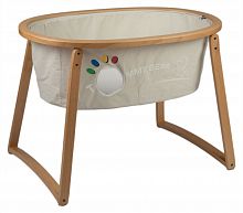 деревянная люлька с бежевой колыбелью sleep up во Владивостоке