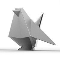 держатель для колец origami птица хром во Владивостоке