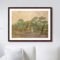 картина: olive picking, 1889г. во Владивостоке