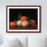 картина: still life with wrapped tangerines, 1889г. во Владивостоке