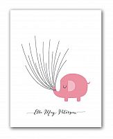постер pink elephant а3 во Владивостоке