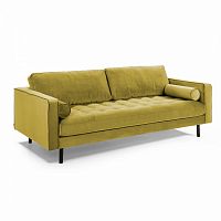 диван bogart sofa 2 двухместный темно-желтый от la forma (ex julia grup) во Владивостоке