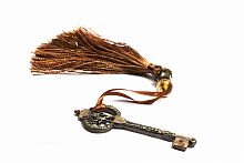 подхват для штор key with tassel brown во Владивостоке