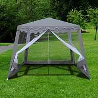 садовый шатер afm-1036nb grey (3x3/2.4x2.4) во Владивостоке