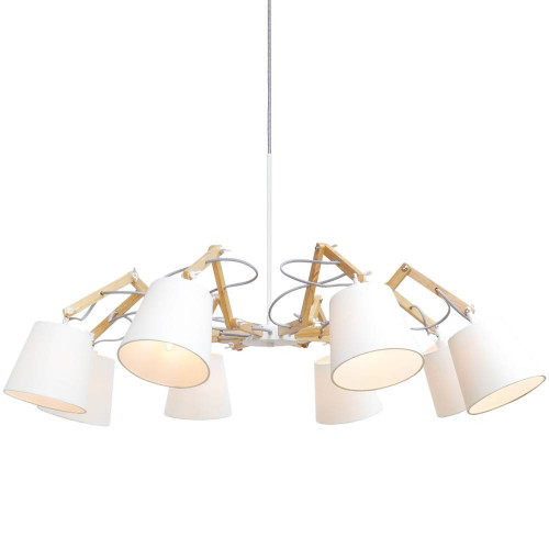 подвесная люстра arte lamp pinoccio a5700lm-8wh во Владивостоке