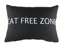 подушка с надписью cat free zone во Владивостоке