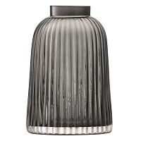 ваза pleat, 20 см, серая во Владивостоке
