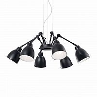 подвесная люстра ideal lux newton sp6 nero во Владивостоке