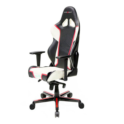 кресло геймерское dxracer racing черно-бело-красное во Владивостоке